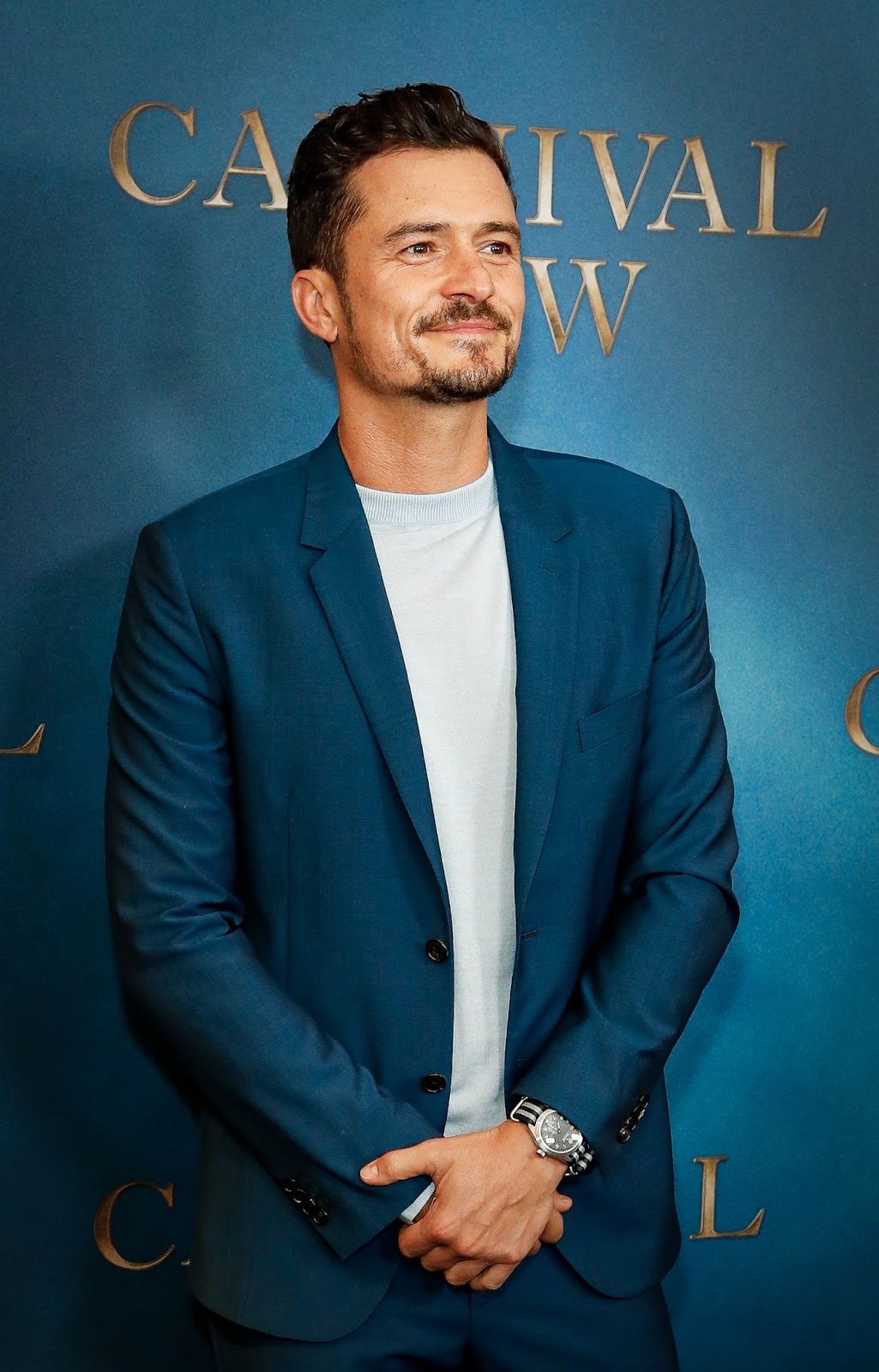 Orlando Bloom lors de la première de "Carnival Row" le 28 août 2019, à Londres, en Angleterre. | Source : Getty Images