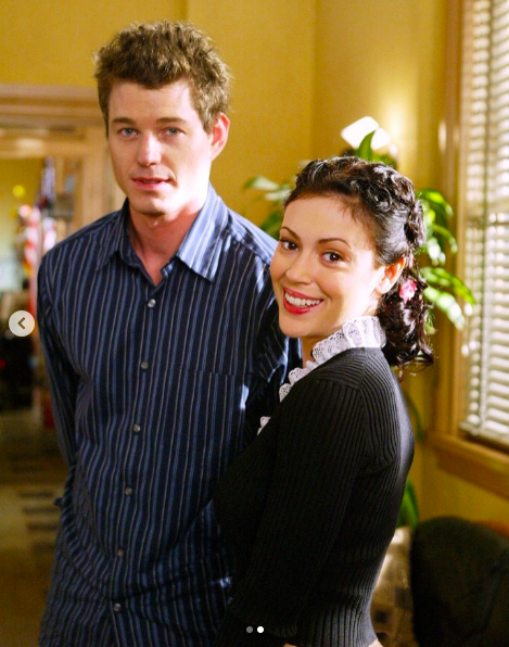 Une photo souvenir d'Eric Dane et Alyssa Milano, publiée le 20 février 2026. | Source : Instagram/milano_alyssa