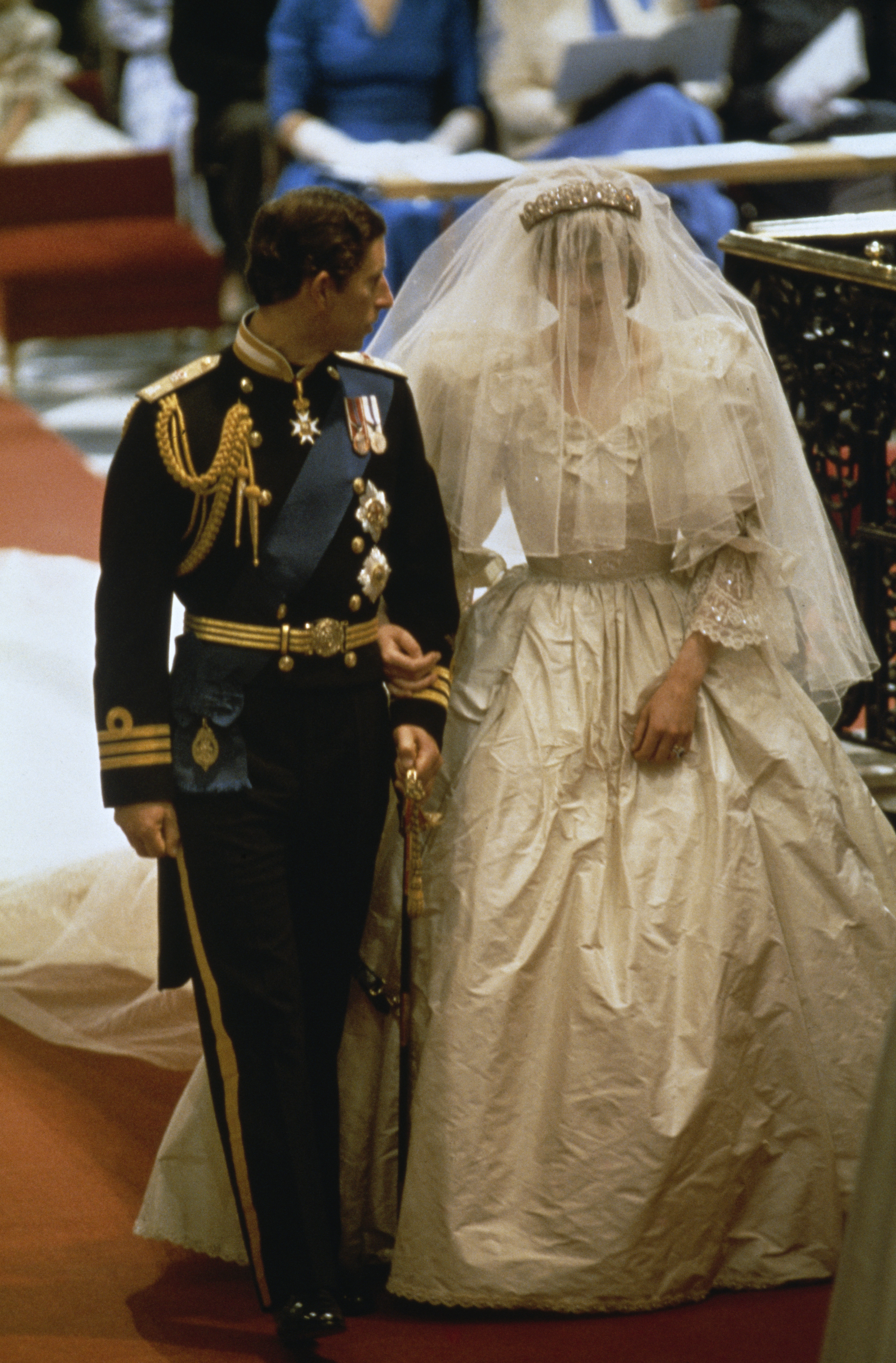 Le mariage du prince Charles et de Lady Diana Spencer à la cathédrale St Paul, le 29 juillet 1981, à Londres, en Angleterre. | Source : Getty Images