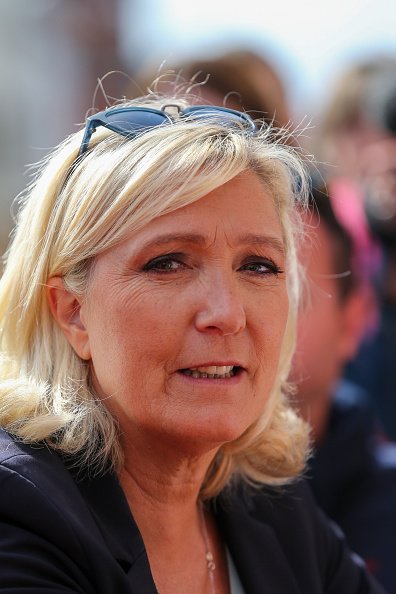 L'extrême droite française Marine Le Pen  visite le Pas de Calais le 8 septembre 2019. | Photo : Getty Images