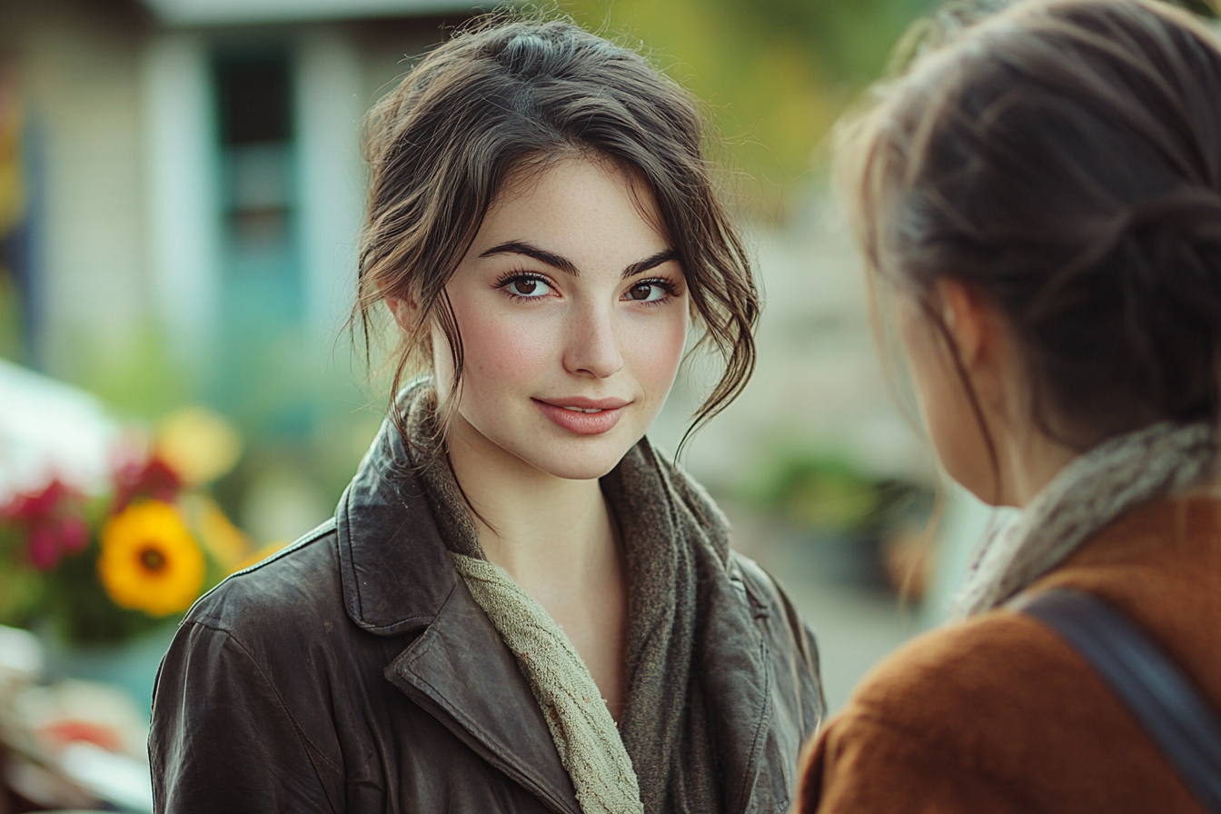 Femme au regard déterminé | Source : Midjourney