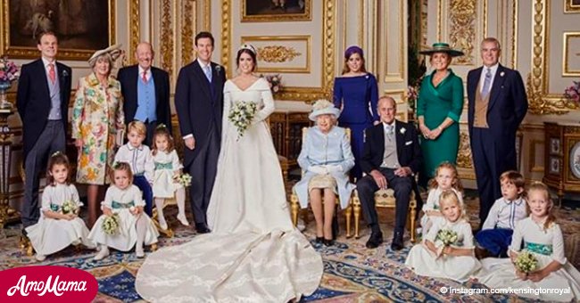 Les photos de mariage d’Eugénie et de Harry présentent une "triste" différence qui en dit long sur la famille royale