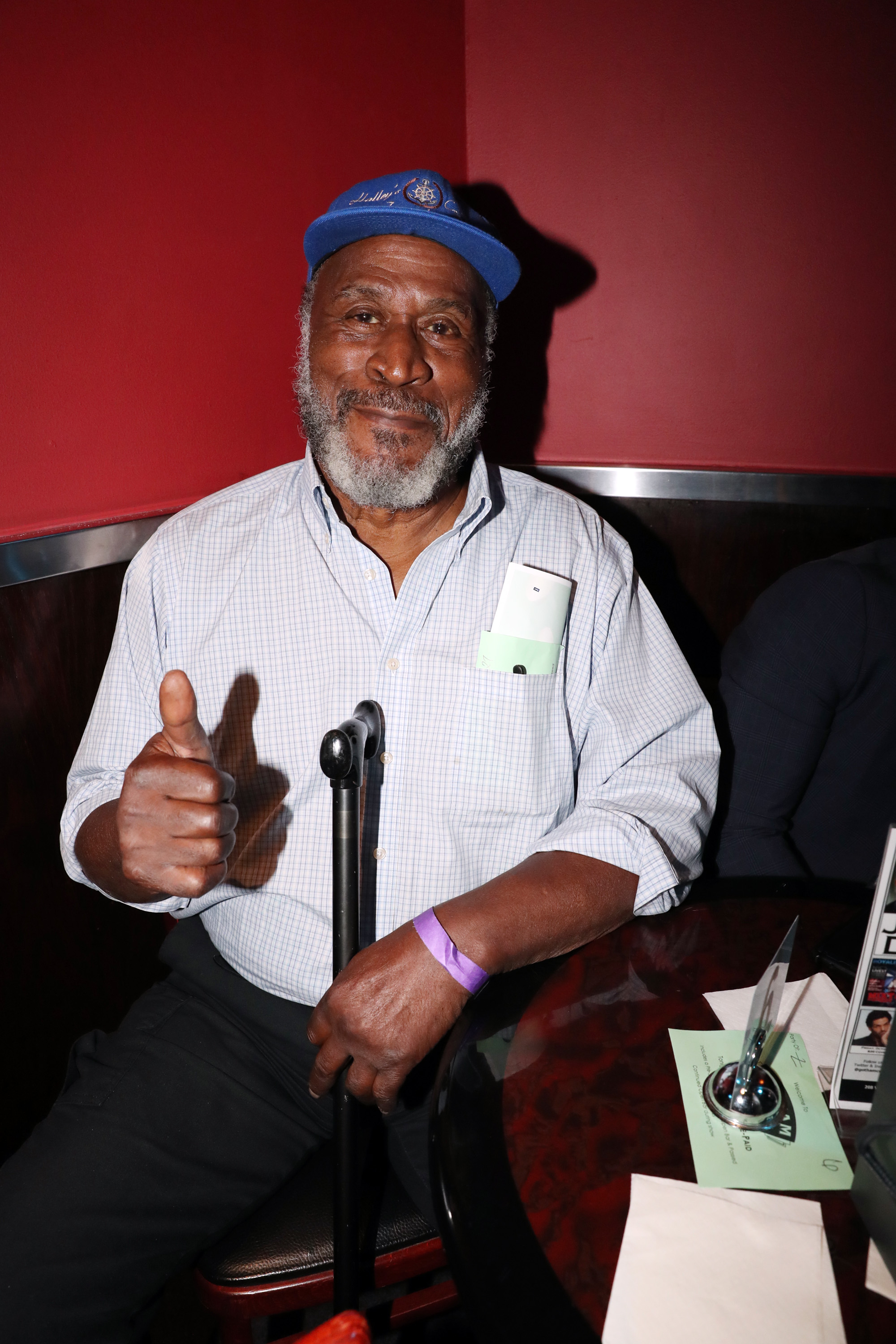 John Amos assiste à la 2e nuit annuelle de comédie géante de la fondation Rashad Jennings au Gotham Comedy Club à New York, le 26 septembre 2016 | Source : Getty Images