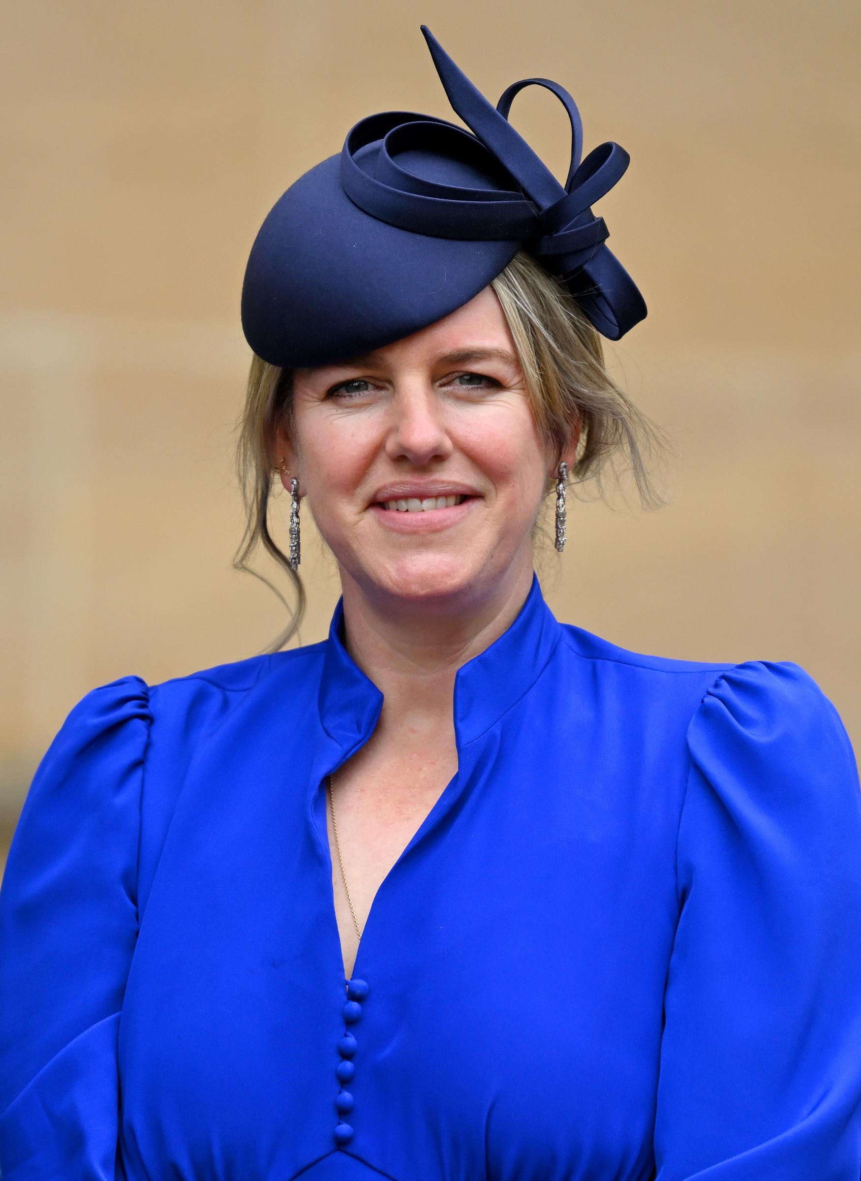 Laura Lopes vue à la chapelle St George, au château de Windsor, le 13 juin 2022 | Source : Getty Images