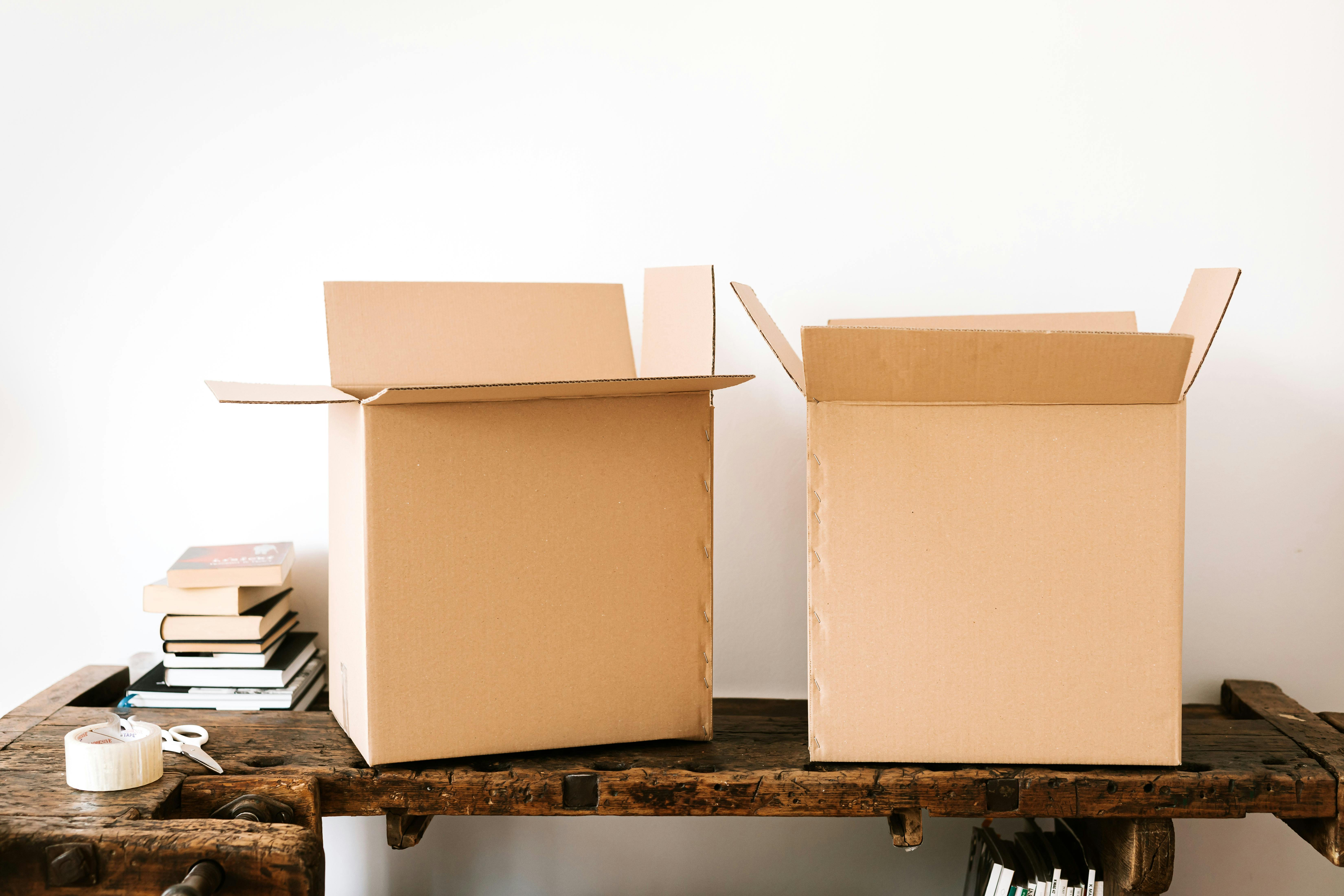 Des boîtes dans une maison | Source : Pexels
