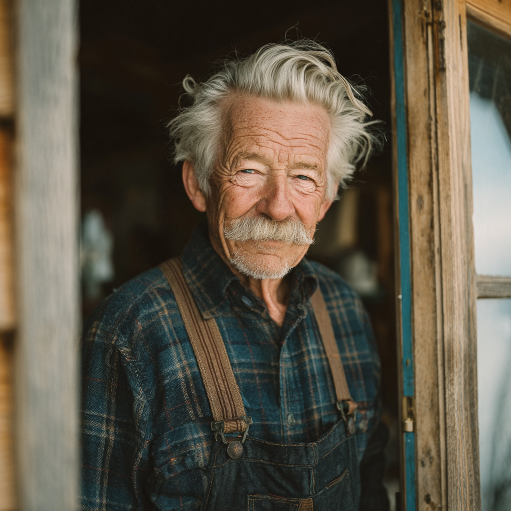 Un homme accueillant un invité | Source : Midjourney