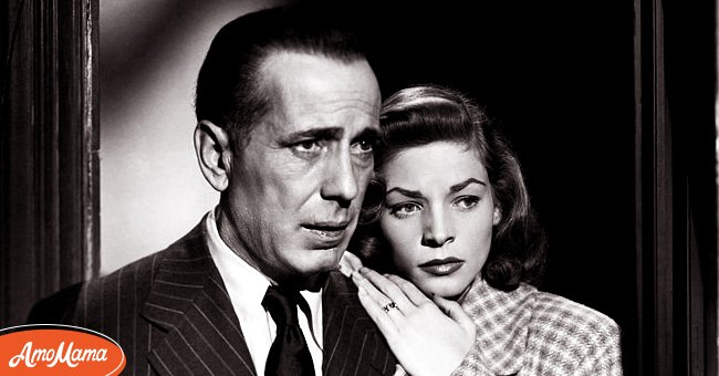 Humphrey Bogart et Lauren Bacall dans le film "Le grand sommeil" de 1946 de Warner Brothers. | Photo : Getty Images