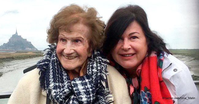 L'une des plus vieilles femmes de France a réalisé son rêve : elle a vu le Mont Saint-Michel