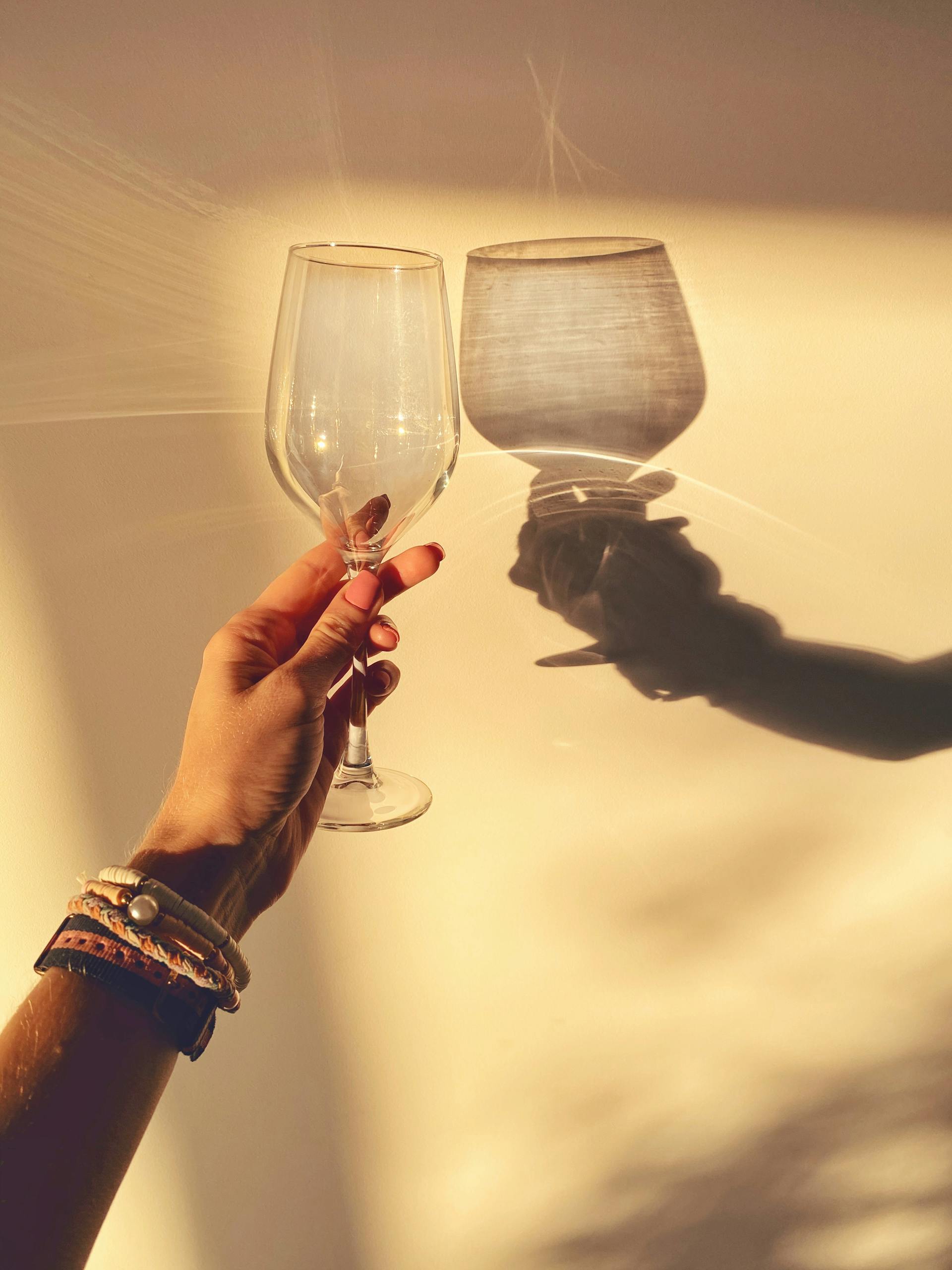 Une personne levant son verre | Source : Pexels