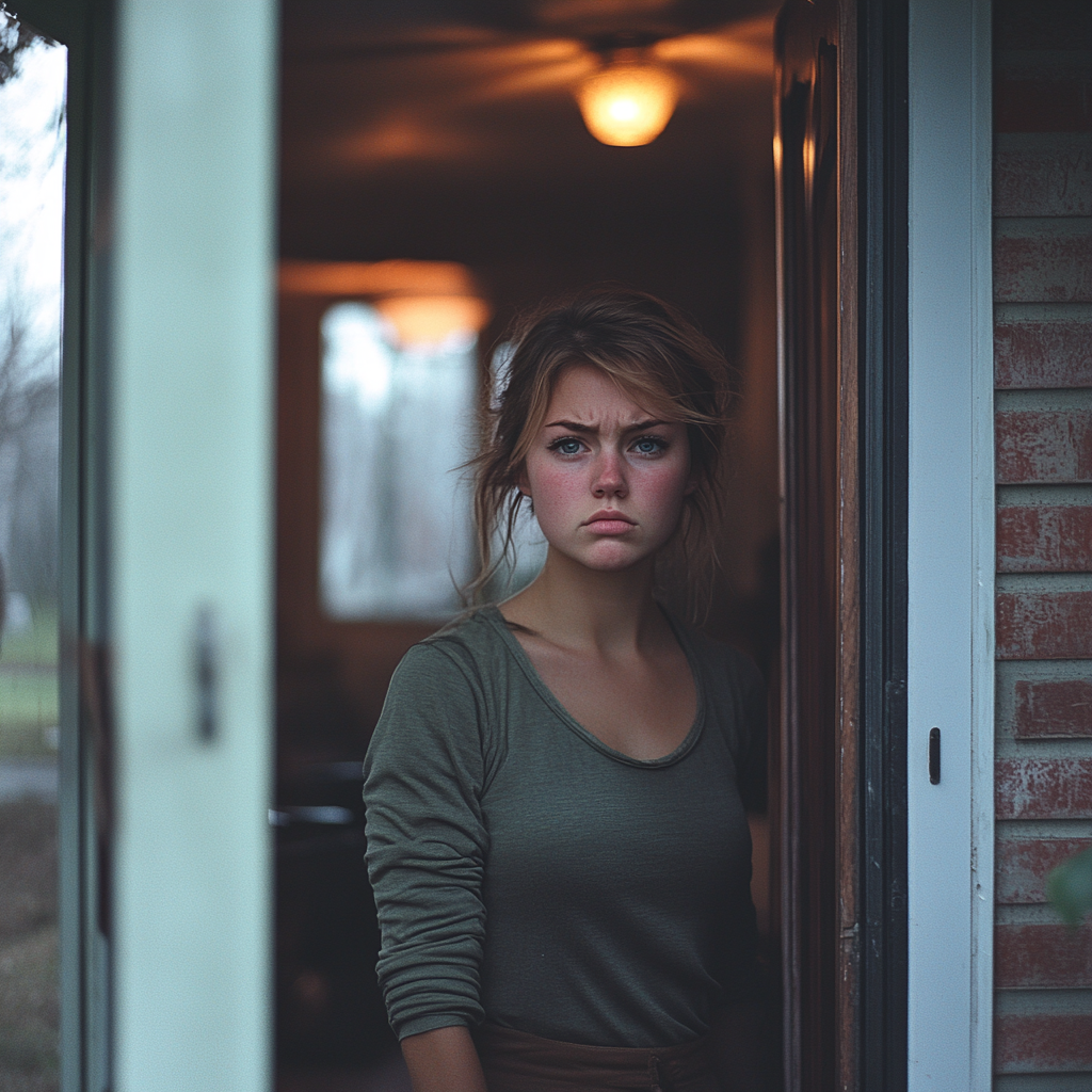 Une femme en colère qui quitte | Source : Midjourney