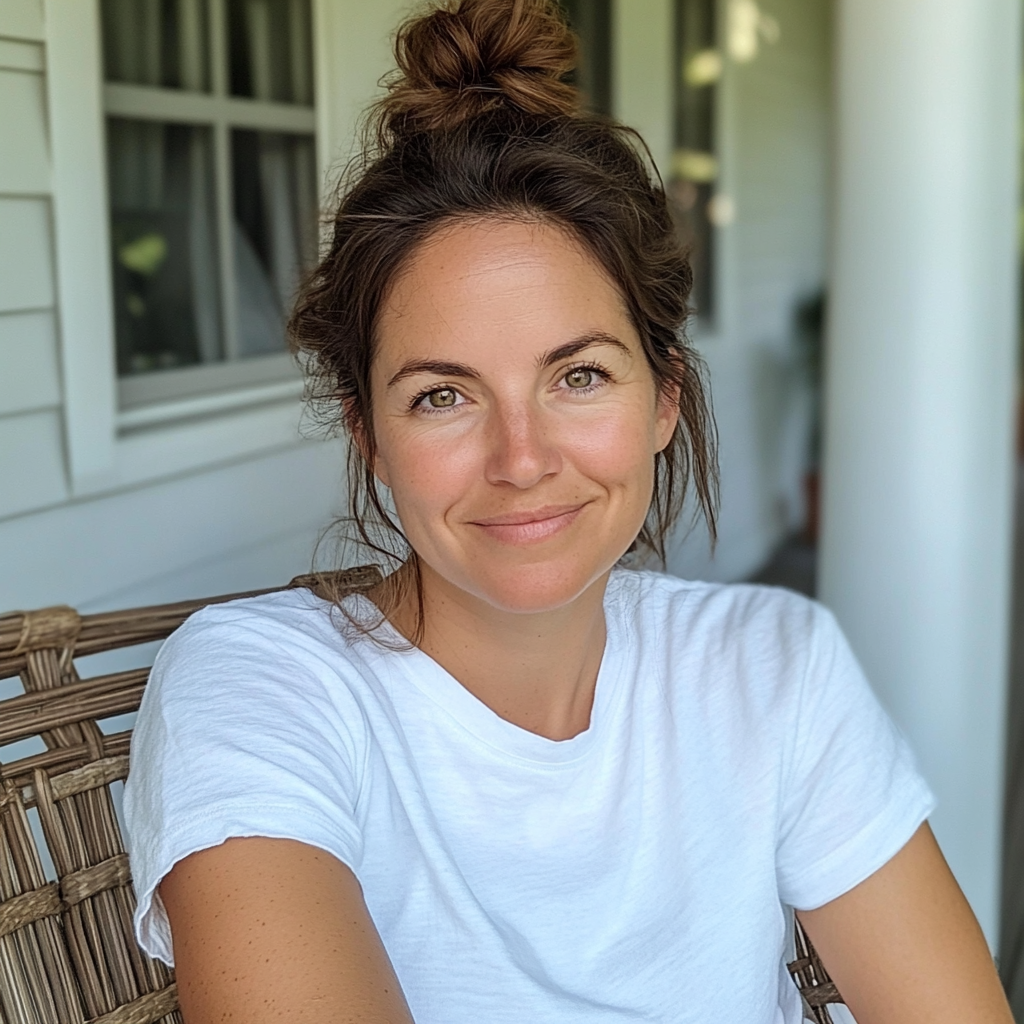 Une femme souriante | Source : Midjourney
