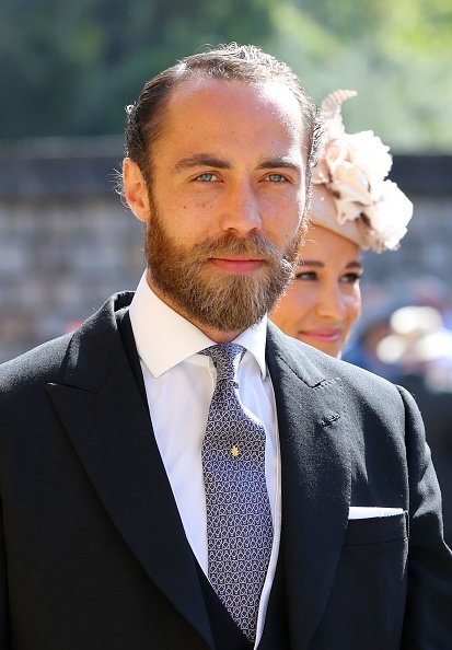 James Middleton à la chapelle St George au château de Windsor le 19 mai 2018 | Photo: Getty Images