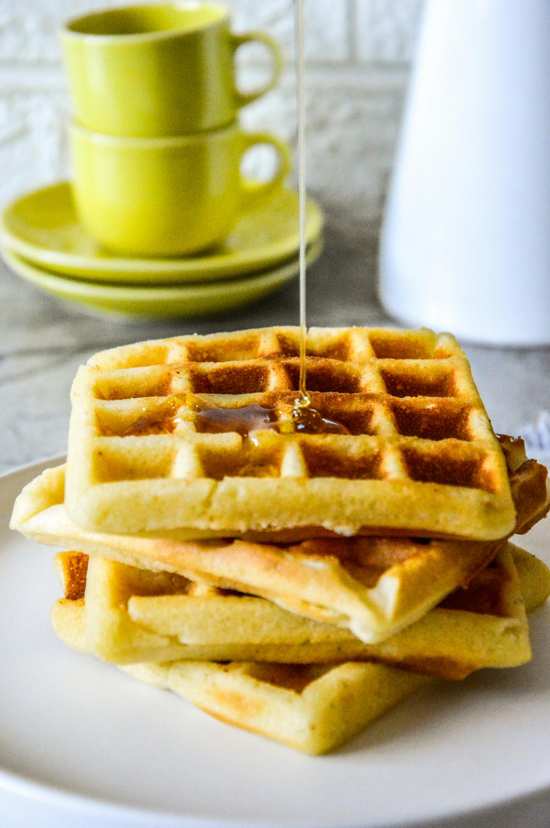 Gaufres sur une assiette | Source : Pexels