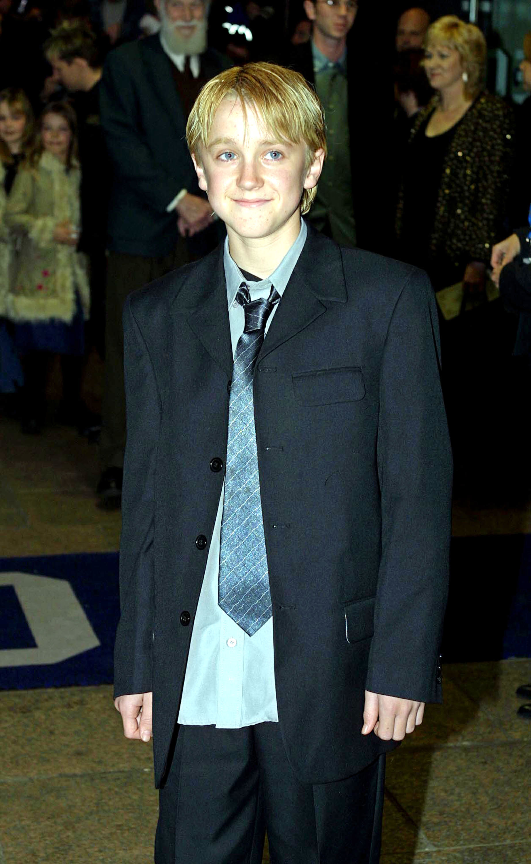 L'acteur lors de la première mondiale de "Harry Potter et l'école des sorciers", 2001 | Source : Getty Images