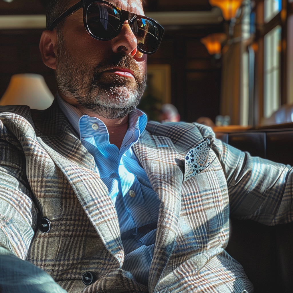 Un homme en costume | Source : Midjourney