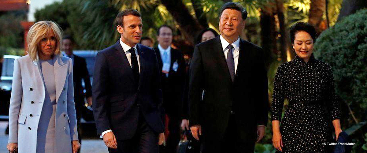 Brigitte Macron : le symbolisme caché du costume qu'elle portait pour rencontrer le président chinois