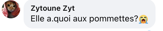 Commentaire d'une internaute sur l'apparence de Shy'm | Source : Instagram