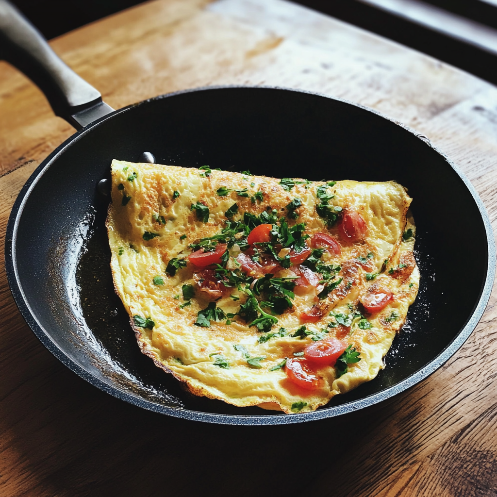 Pan-fried Eggs | Source: Midjourney