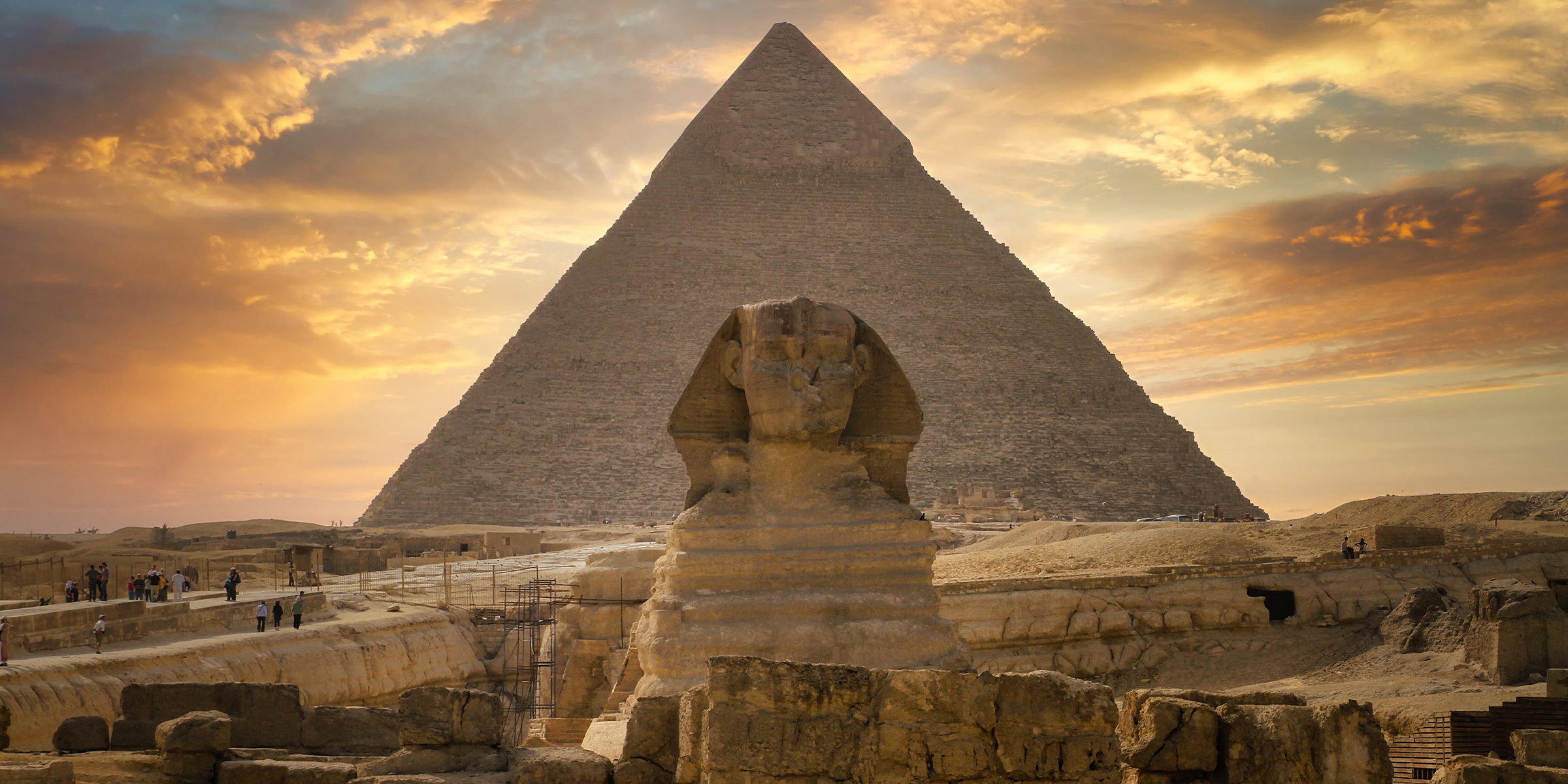 Le Sphinx de Gizeh, en Égypte | Source : Shutterstock