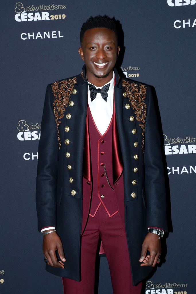 Ahmed Sylla assiste à la cérémonie des « César - Révélations 2019 » au Petit Palais, le 14 janvier 2019 à Paris, en France I Source : Getty Images