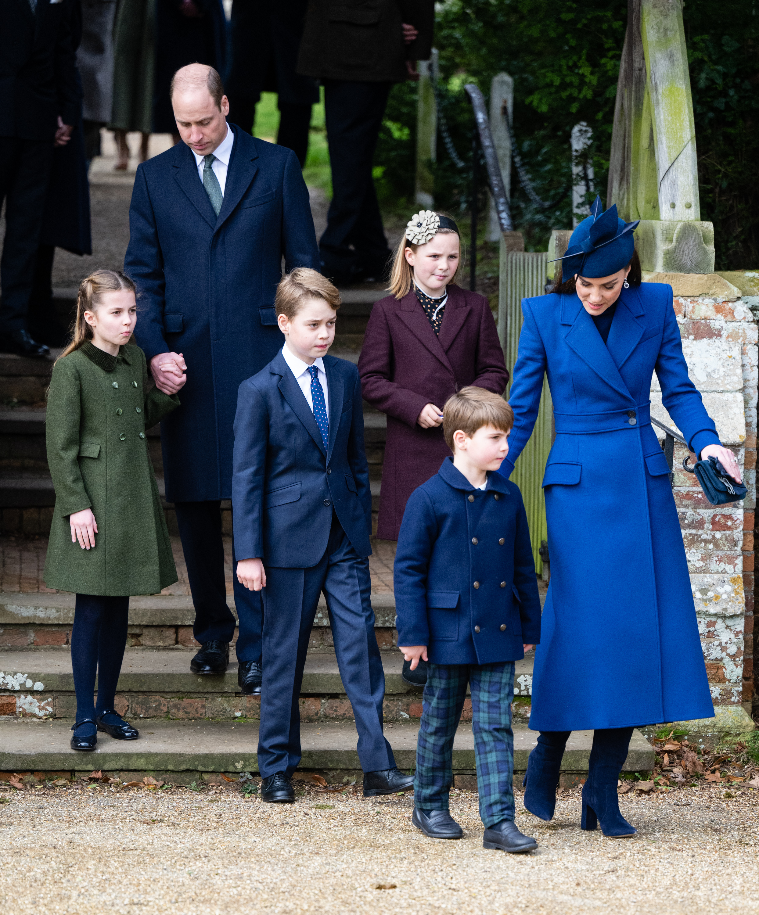 Catherine, princesse de Galles et le prince William, prince de Galles avec le prince Louis de Galles, le prince George de Galles et la princesse Charlotte de Galles, 2023 | Source : Getty Images