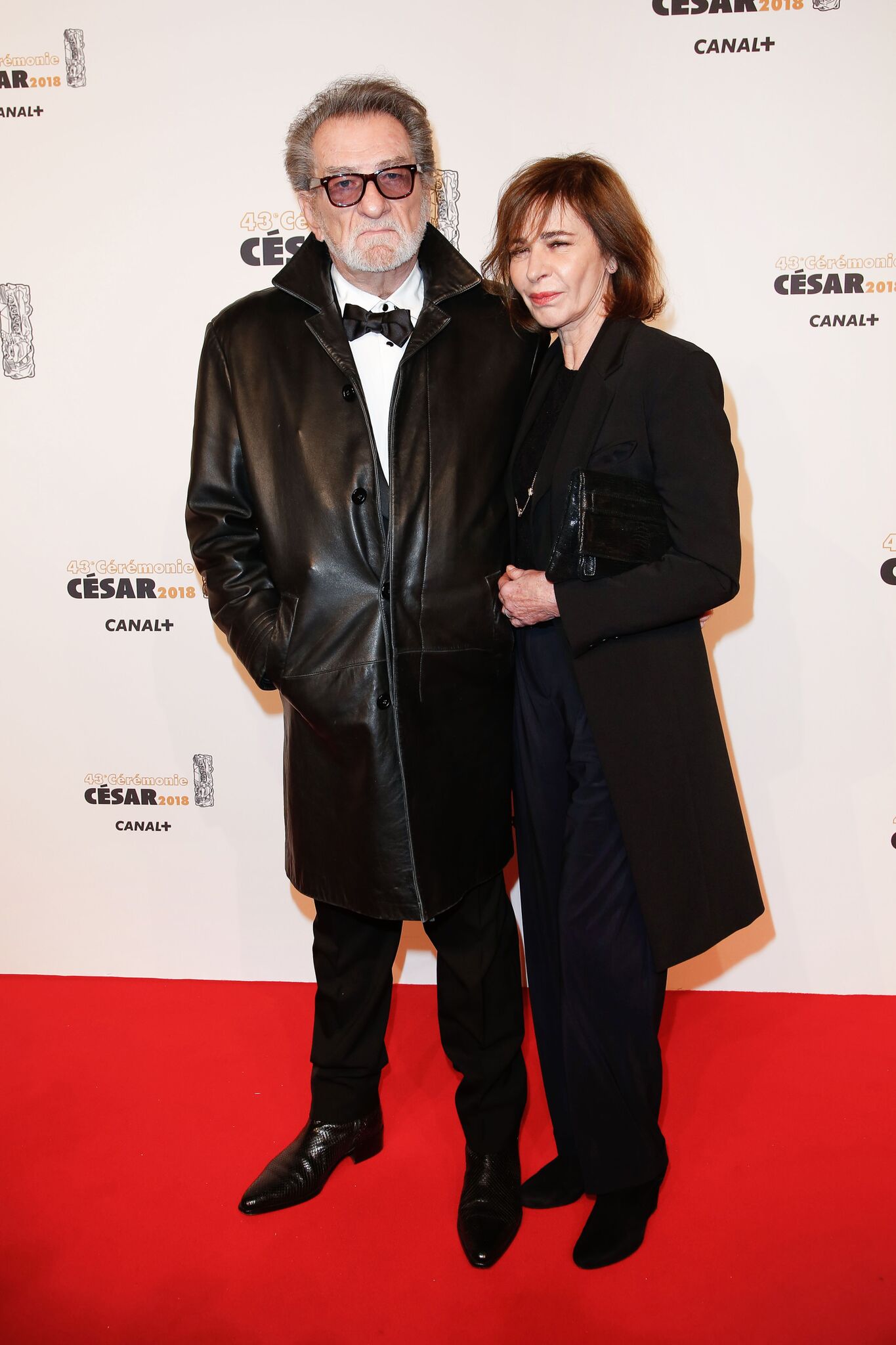 Eddy Mitchell et sa femme Muriel Baille. l Source: Getty Images