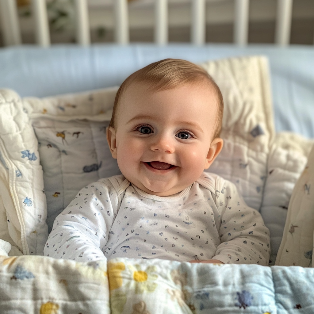 Un petit garçon souriant | Source : Midjourney