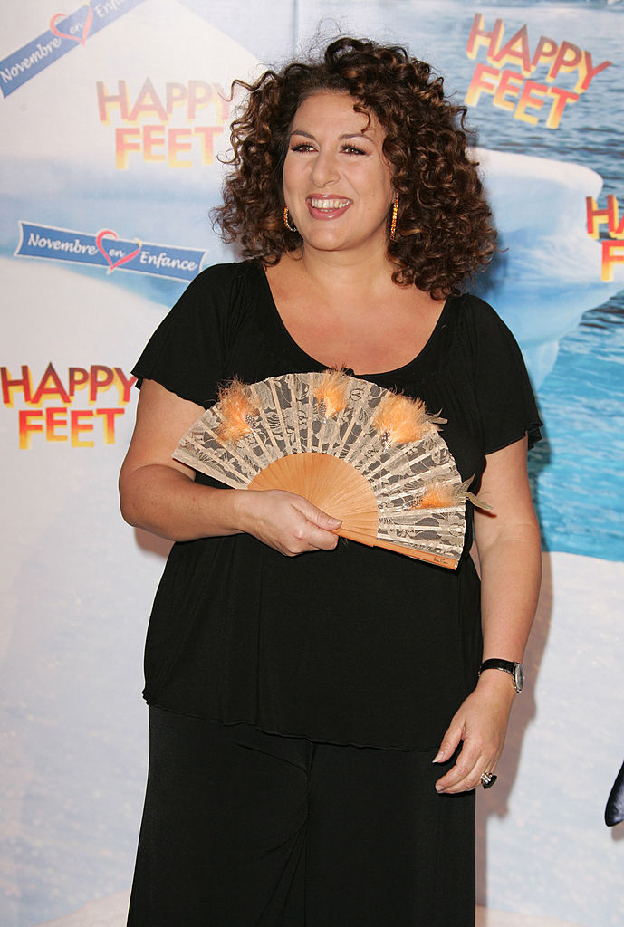 Marianne James lors de la première parisienne du film Happy Feet - Arrivées au cinéma Gaumont Marignan à Paris, France I Source : Getty Images