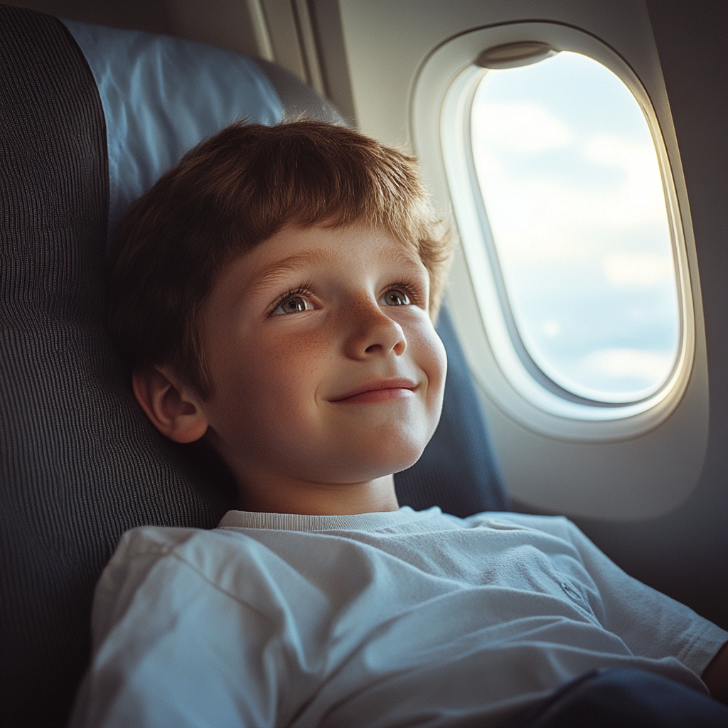 A little boy smiling | Source: Midjourney