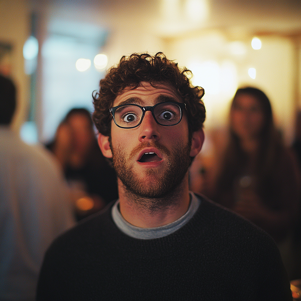 Un homme choqué | Source : Midjourney