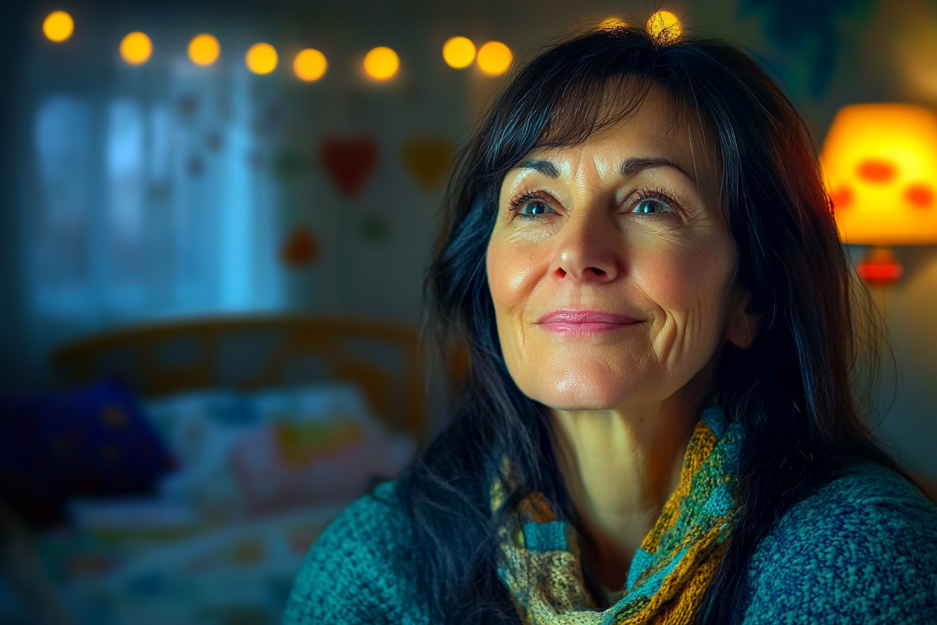 Une femme souriante | Source : Midjourney