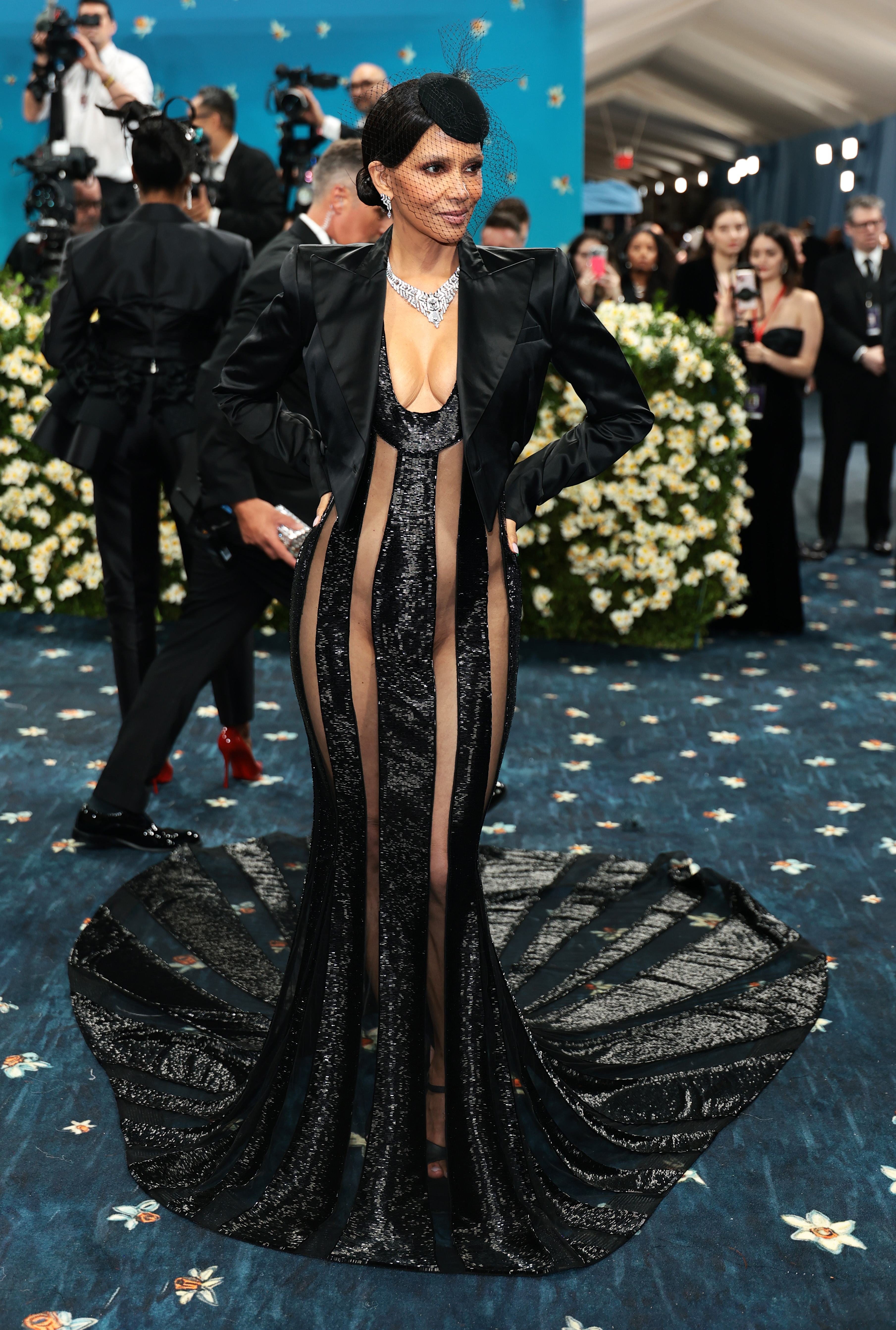 Halle Berry au gala du Met célébrant "Superfine : Tailoring Black Style", le 5 mai 2025, à New York | Source : Getty Images