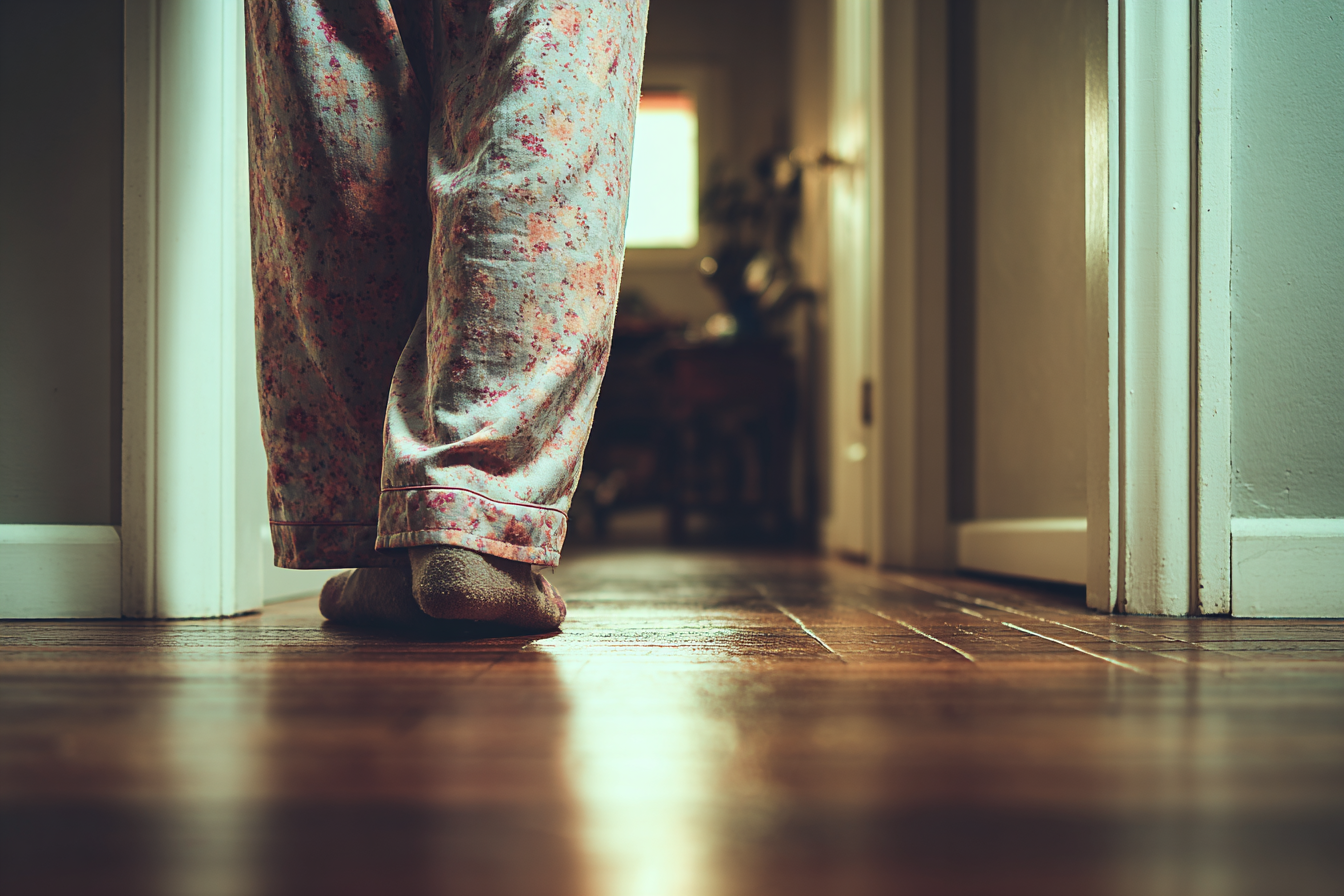 Une femme qui marche | Source : Midjourney