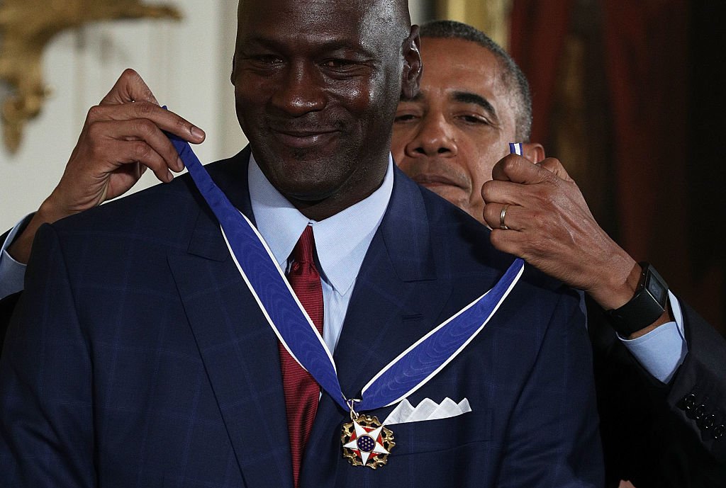 Jordan et Obama. | Crédit image : Getty Images