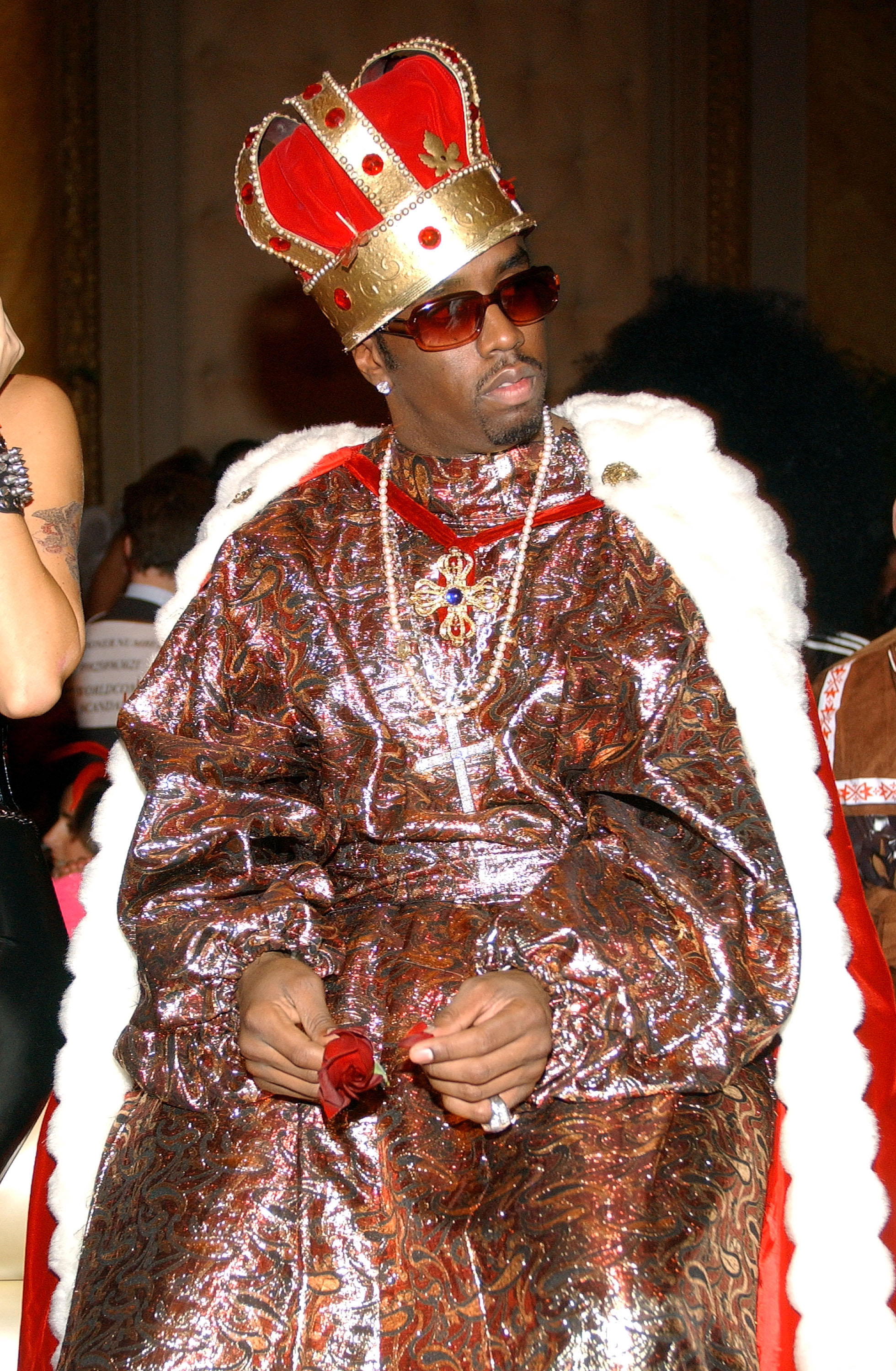 Diddy à la 3e fête annuelle d'Halloween de Heidi Klum, le 1er novembre 2002, à New York. | Source : Getty Images