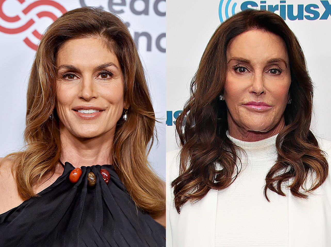 Caitlyn Jenner et Cindy Crawford | Source : Getty Images