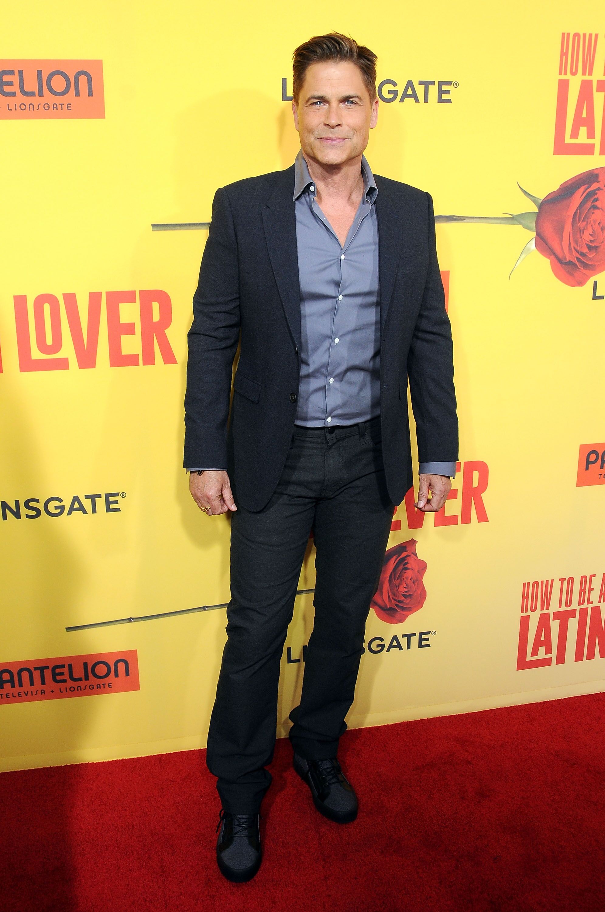 Rob Lowe assiste à la première de Pantelion Films''How To Be A Latin Lover'' le 26 avril 2017 à Hollywood, Californie. | Source : Getty Images