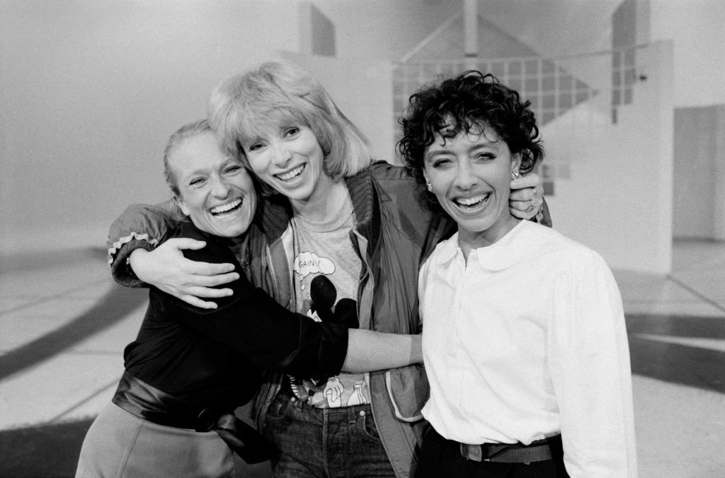 Véronique de Villèle, Mireille Darc et Davina Delor en 1984 | photo : Getty Images
