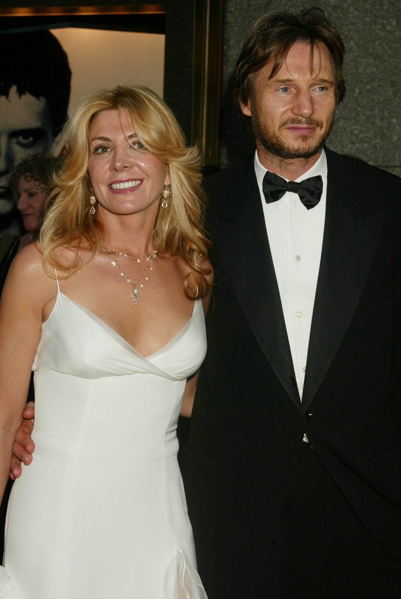 Natasha Richardson et Liam Neeson le 2 juin 2002 | Photo : Getty Images