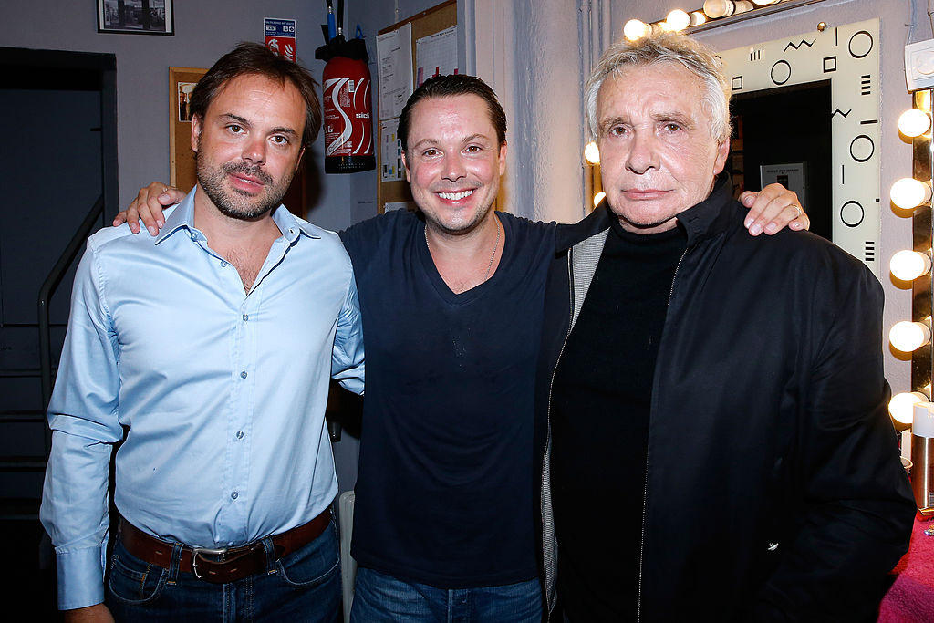 Michel Sardou et ses deux fils | Source : Getty Images