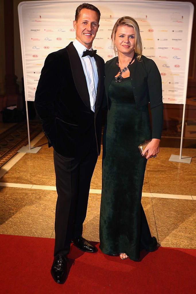 Michael Schumacher et son épouse Corinna. І Source : Getty Images