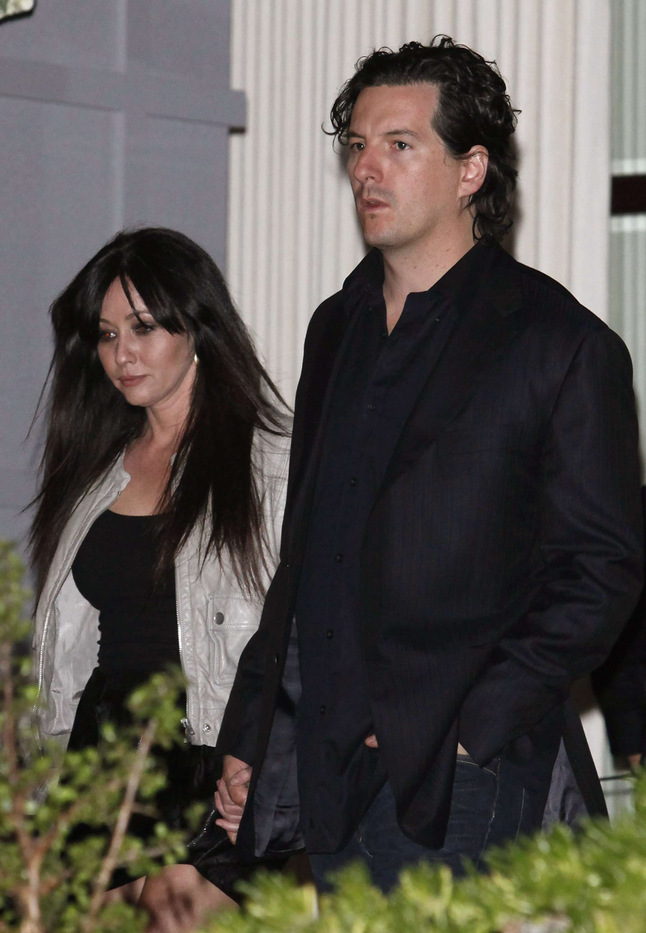 Shannen Doherty et Kurt Iswarienko repérés à Los Angeles, Californie, le 15 avril 2009 | Source : Getty Images