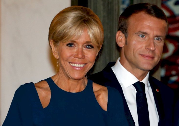 Emmanuel Macron et sa femme. | Photo : GettyImage