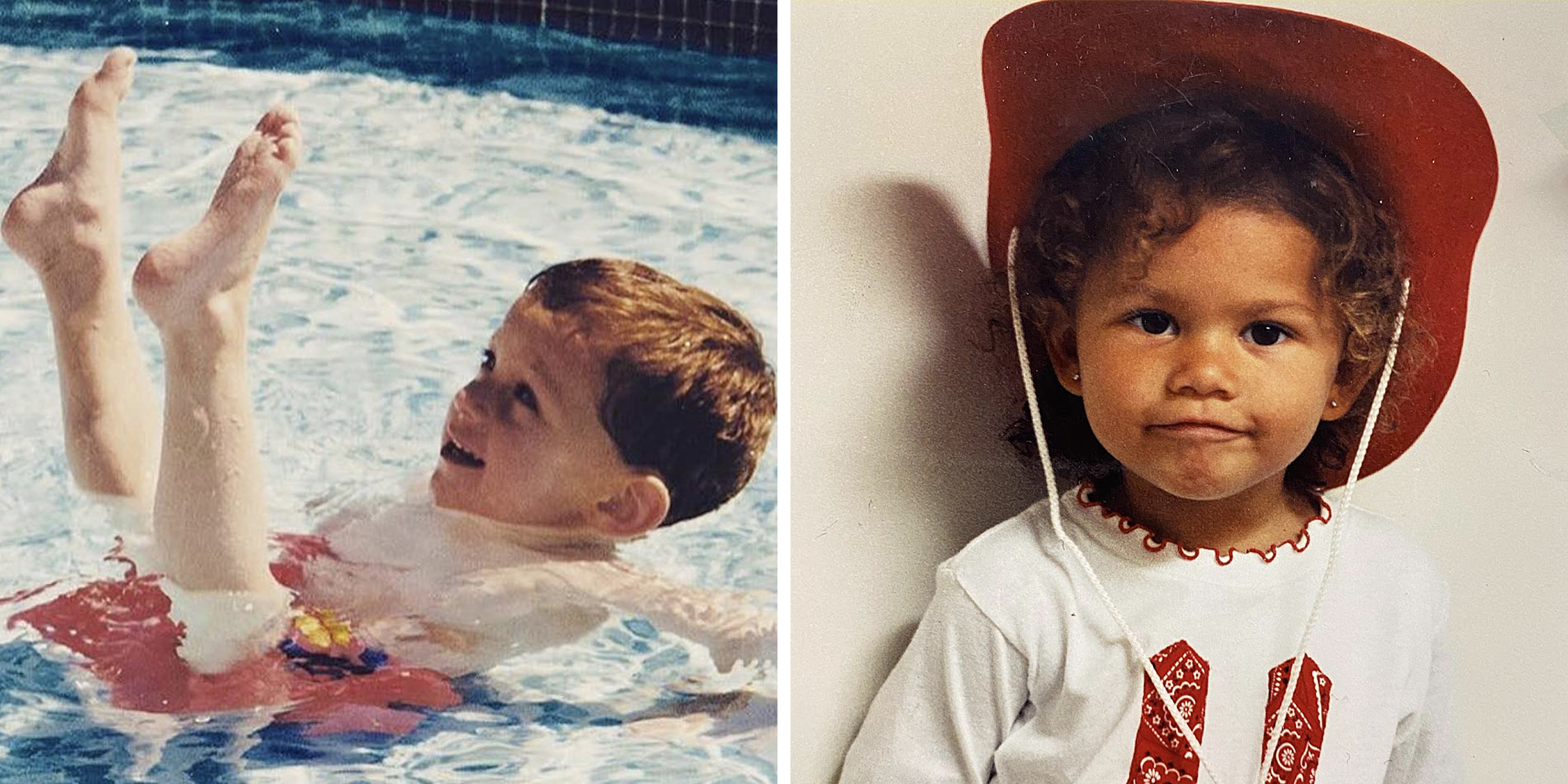Ce couple emblématique quand ils étaient petits | Source : Instagram/tomholland2013 | Instagram/zendaya