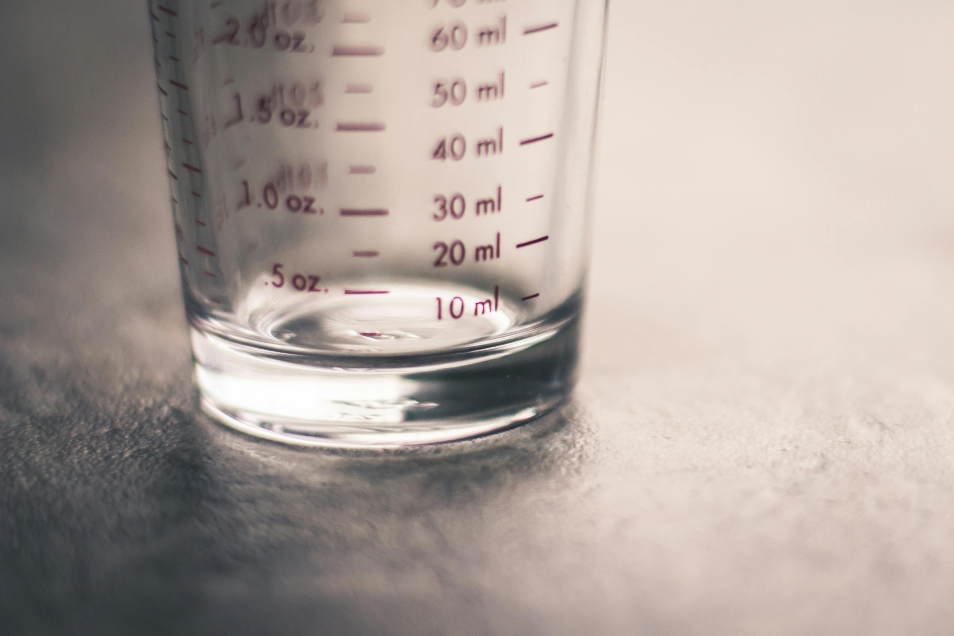 Partie d'un pot à mesurer en verre | Source : Pexels