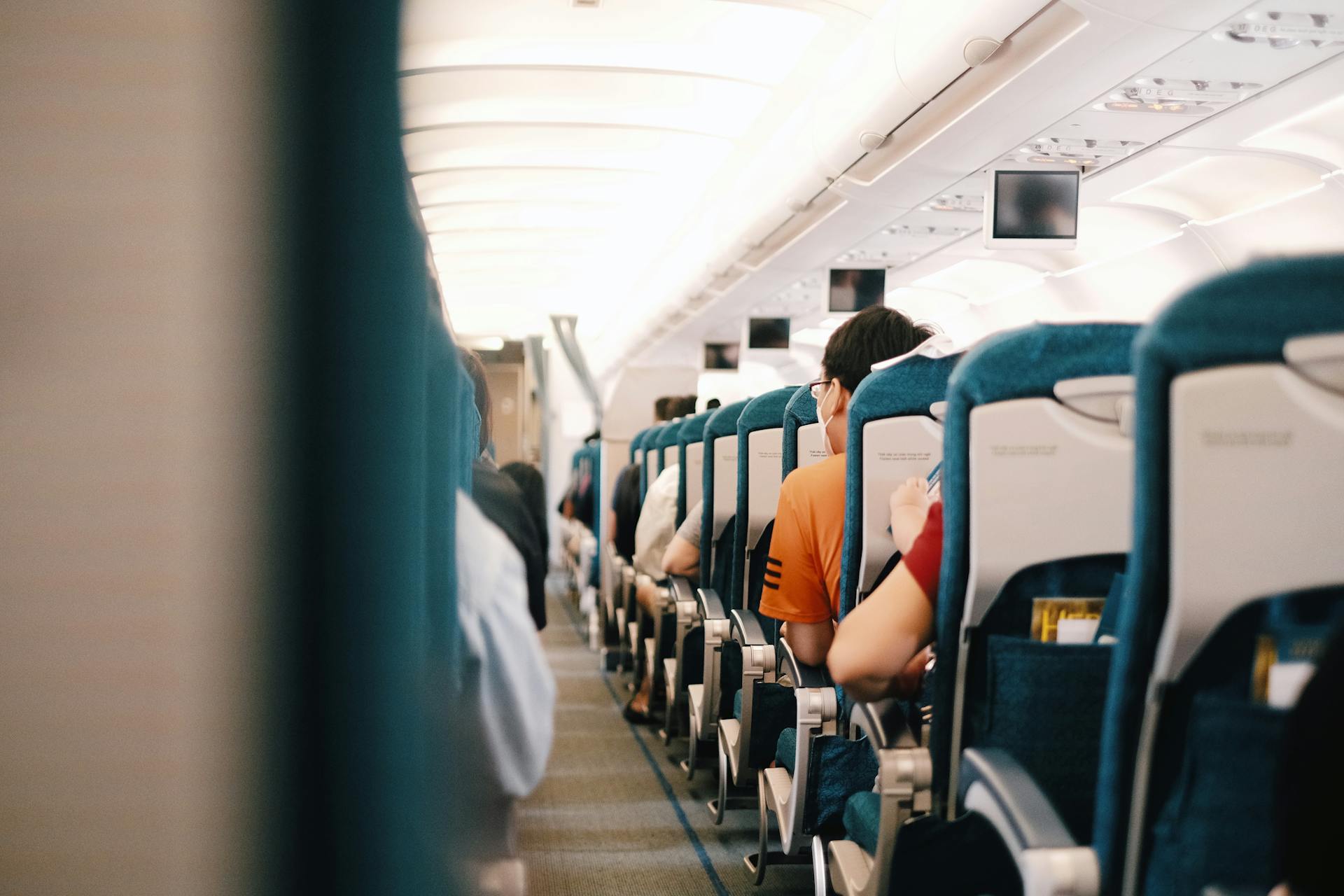 Passagers dans un avion | Source : Pexels