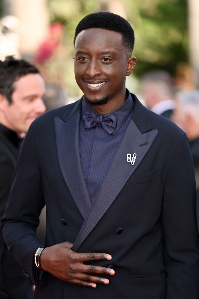 Ahmed Sylla assiste au tapis rouge du « Club Zero » lors du 76e Festival annuel du film de Cannes au Palais des Festivals, le 22 mai 2023 à Cannes, en France I Source : Getty Images
