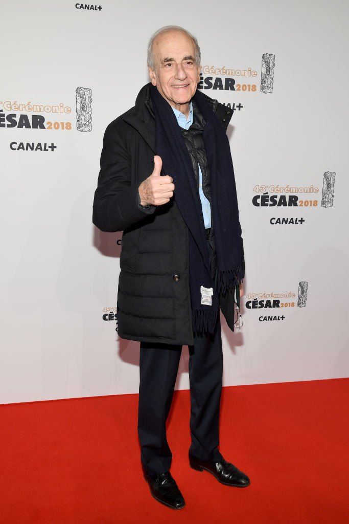 Jean-Pierre Elkabbach arrive aux César Film Awards 2018 à la Salle Pleyel le 2 mars 2018 à Paris. | Photo : Getty Images