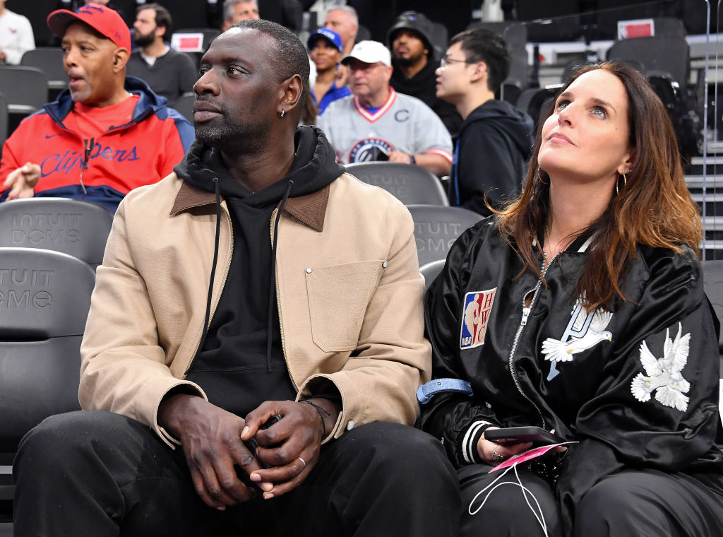 Omar Sy et sa femme Hélène | Source : Getty Images