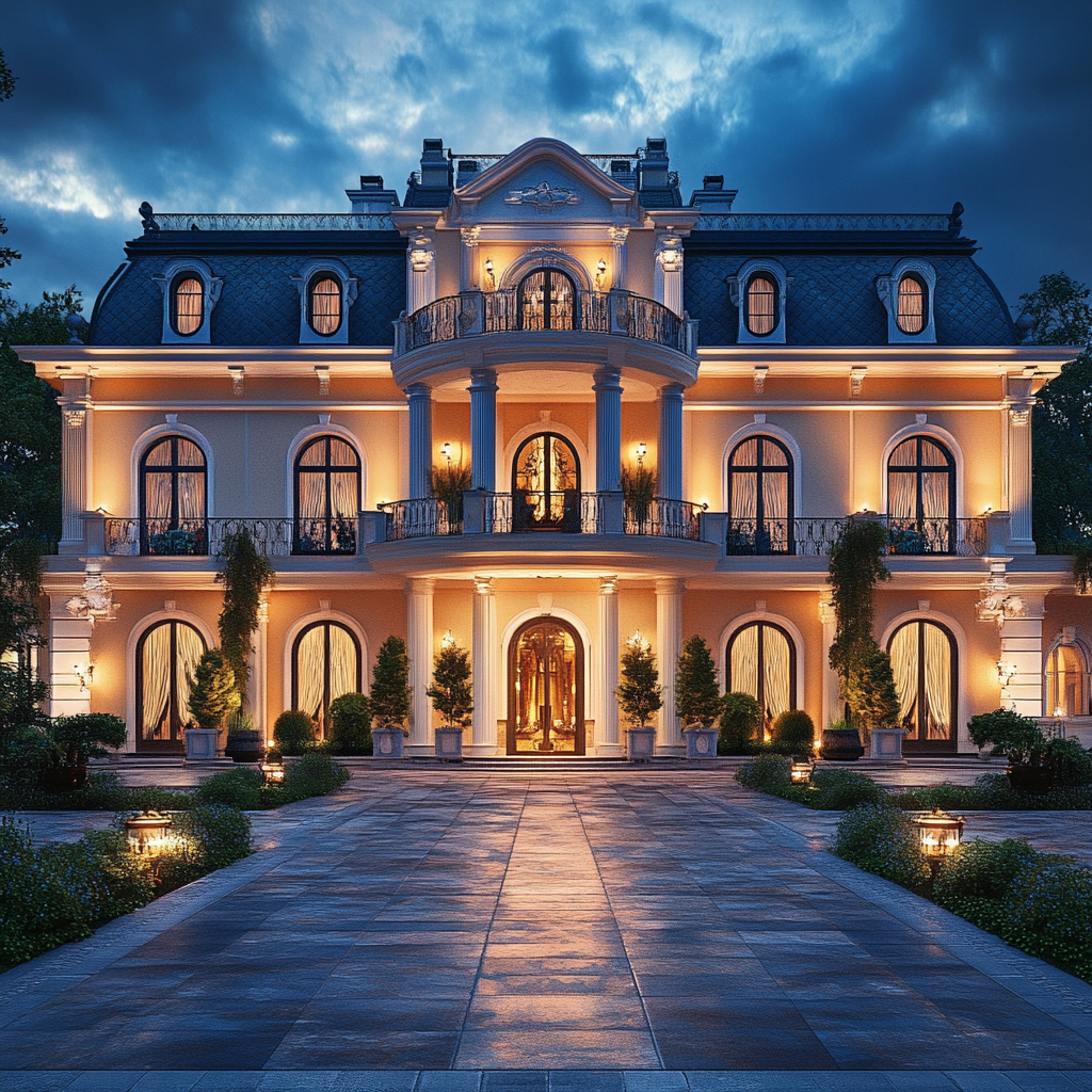 Un luxueux manoir | Source : Midjourney